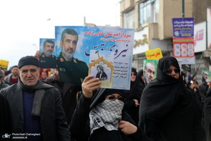 راهپیمایی حمایت از اقتدار و صلابت نظام مقدس جمهوری اسلامی ایران در قم