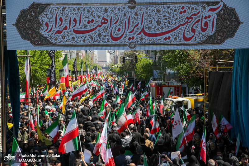مراسم چهلمین روز شهادت رهبر شهید انقلاب -4