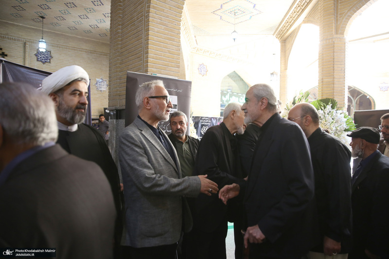مراسم یادبود حاجیه خانم خدیجه خاتمی در مسجد امیرالمومنین (ع) -1