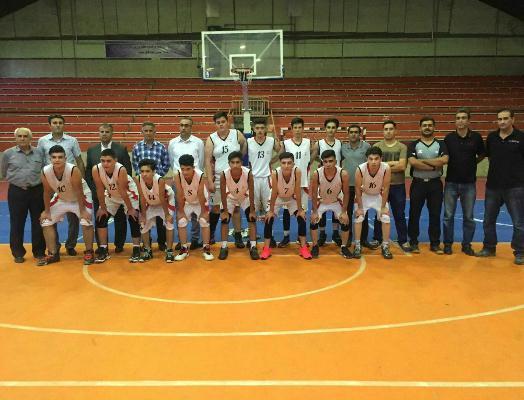 مسابقات قهرمانی کشور تیم بسکتبال نوجوانان مهاباد مقابل تیم نوجوانان اراک به پیروزی رسید