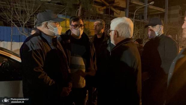 بازدید معاون اول رئیس‌جمهور از ایست‌های بازرسی بسیج + عکس
