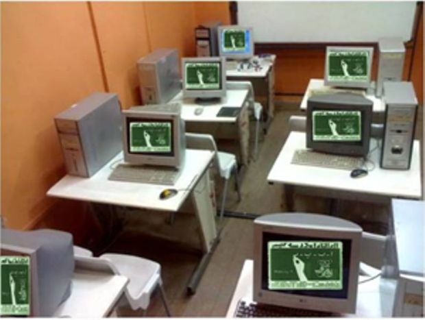 سوادآموزان بجنوردی آموزش رایانه می بینند