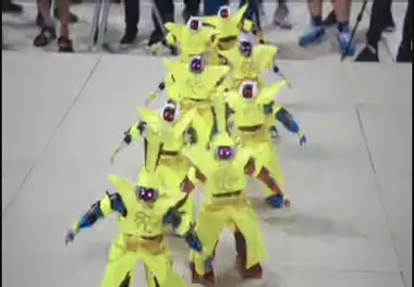 آغاز  مسابقات ربات های انسان نما در چین 
