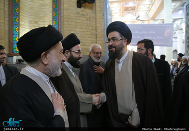 مراسم اربعین آیت الله حاج نصرالله شاه آبادی(ره) در مسجد اعظم قم