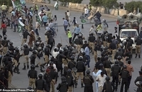 تظاهرات ضدآمریکایی کراچی