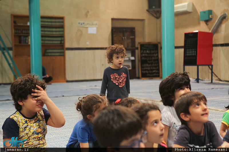 بازدید جمعی از کودکان از جماران