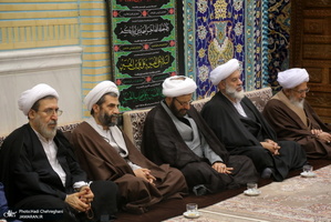 مراسم عزاداری شهادت امام رضا(ع) در بیوت مراجع عظام تقلید