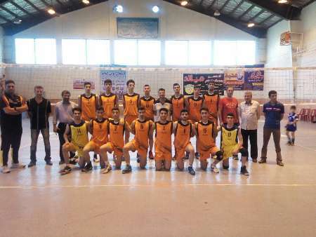 تیم والیبال مازندران برای شرکت در مسابقات کشوری در رامسر اردو زد