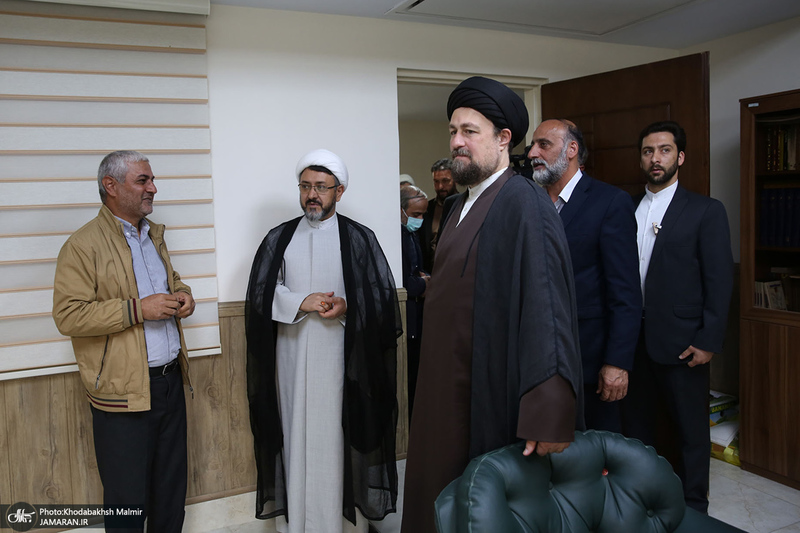 بازدید سید حسن خمینی از موسسه تنظیم و نشر آثار امام خمینی (س)
