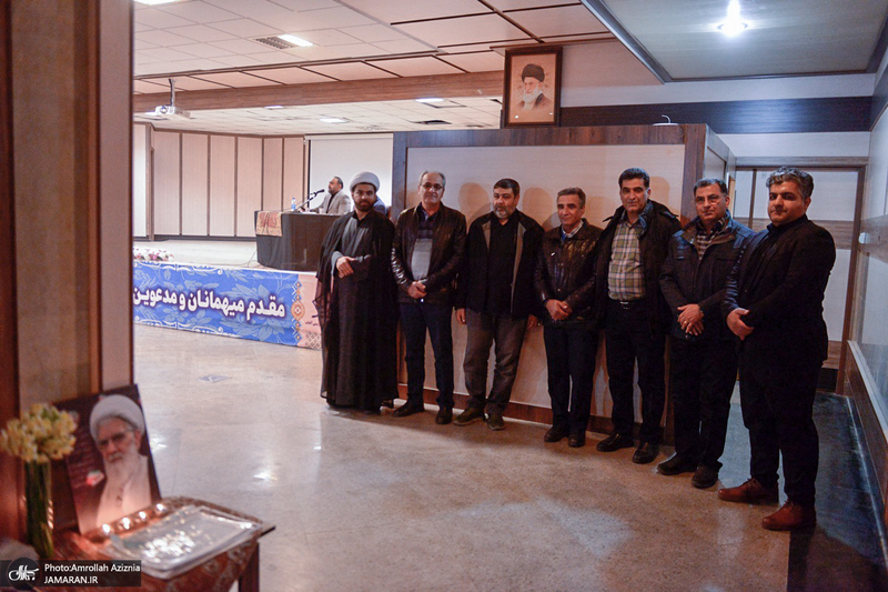 مراسم اولین ساگرد آیت الله رحمت در حرم مطهر امام خمینی (س)