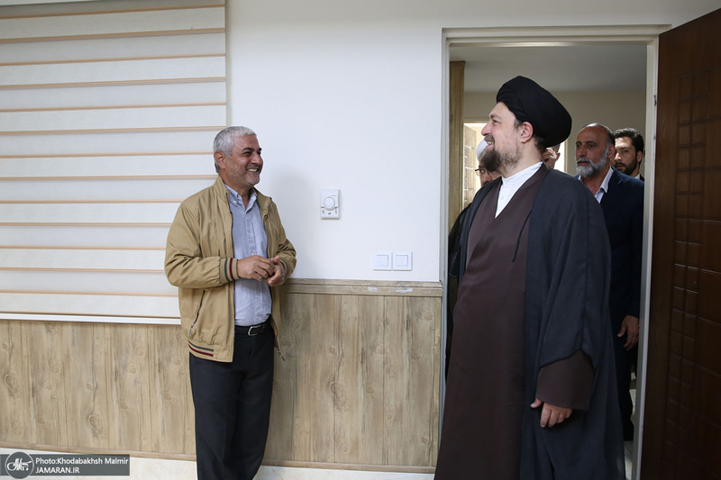 بازدید سید حسن خمینی از موسسه تنظیم و نشر آثار امام خمینی (س)