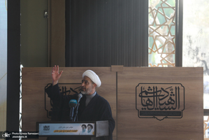 مراسم اولین سالگرد شهادت سید هاشم صفی الدین در دیر قانون لبنان