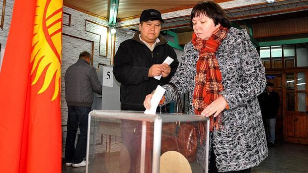 انتخابات ریاست جمهوری قرقیزستان+ تصاویر
