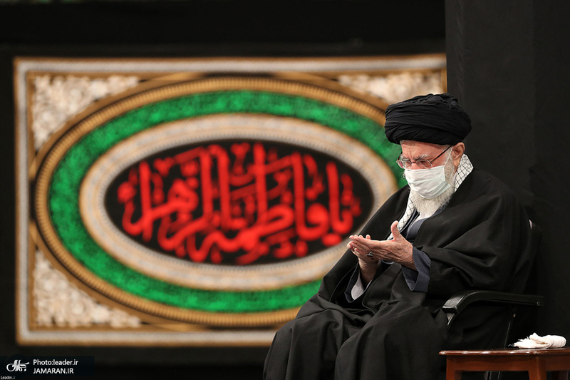 عزاداری شب شهادت حضرت زهرا (س) در حسینیه امام خمینی(ره)