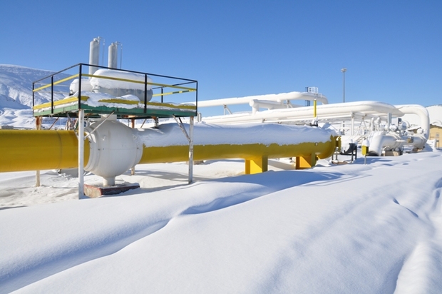 پایداری خطوط انتقال گاز منطقه شمالغرب کشور با وجود سرمای کم سابقه