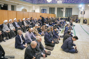 مراسم بزرگداشت آیت موسوی تبریزی در قم