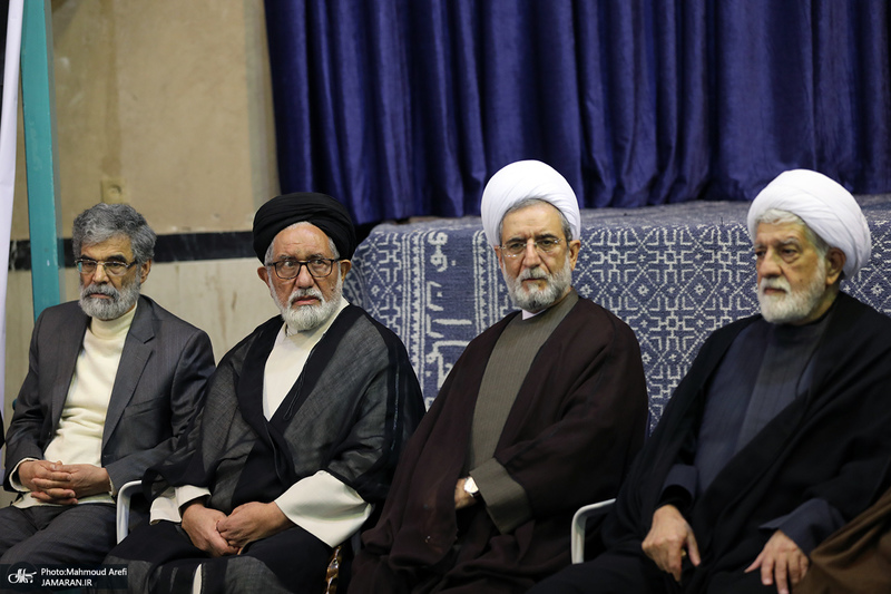 مراسم بزرگداشت آیت الله رحمت (ره) در حسینیه جماران - 1