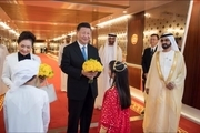 سفر تاریخی رئیس جمهور چین به امارات + عکس