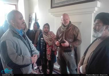 بازدید نماینده سازمان ملل از بیت امام(س) در خمین‎