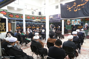 مراسم شهادت امام حسن مجتبی(ع) در بیت آیت الله العظمی فاضل لنکرانی(ره)
