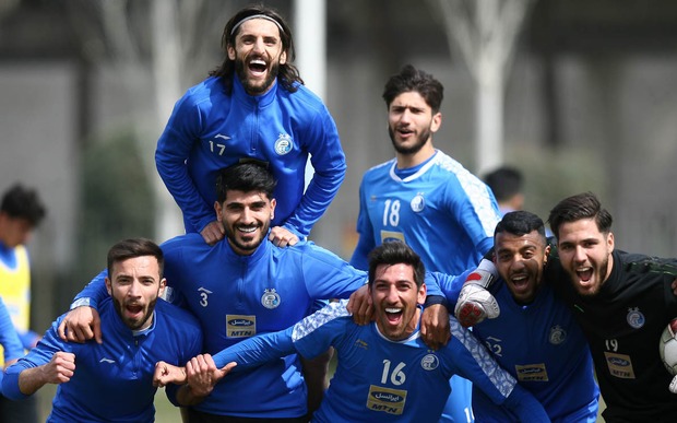 وریا غفوری و طارق همام اختصاصی تمرین کردند