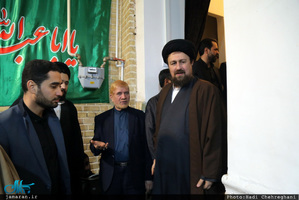 مراسم بزرگداشت سید رحیم میریان در بیت حضرت امام در قم