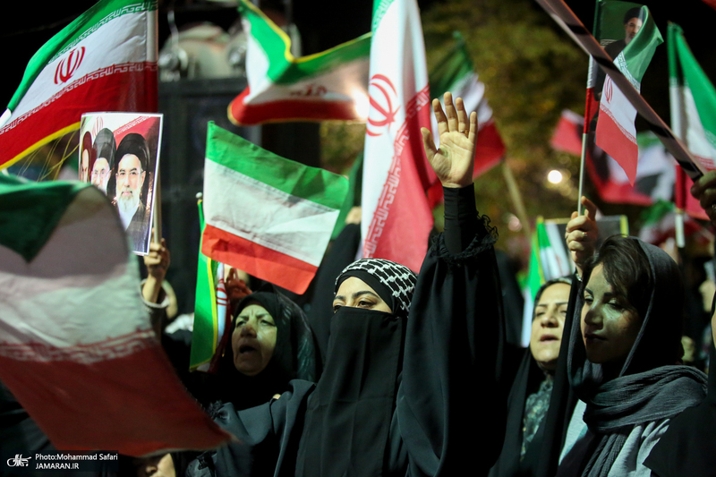 پنجاه و پنجمین شب اجتماع پر شور مردم در فسا