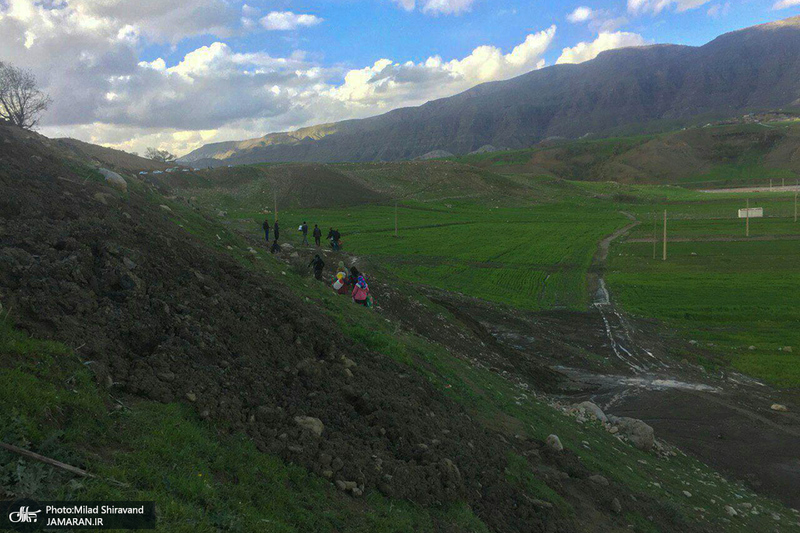 خسارات سیل به شهر کوهدشت و روستاهای بخش شاهیوند شهرستان چگینی