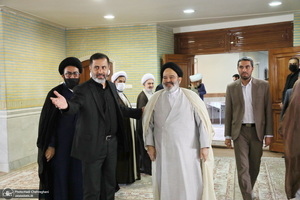 مراسم چهلمین روز درگذشت همسر آیت الله العظمی جوادی آملی‎‎