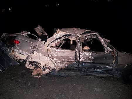 سوانح رانندگی در سیستان و بلوچستان پنج کشته و 2 مجروح برجای گذاشت