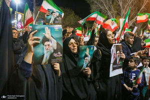 مراسم استقبال و وداع با پیکر مطهر شهید علی لاریجانی در قم