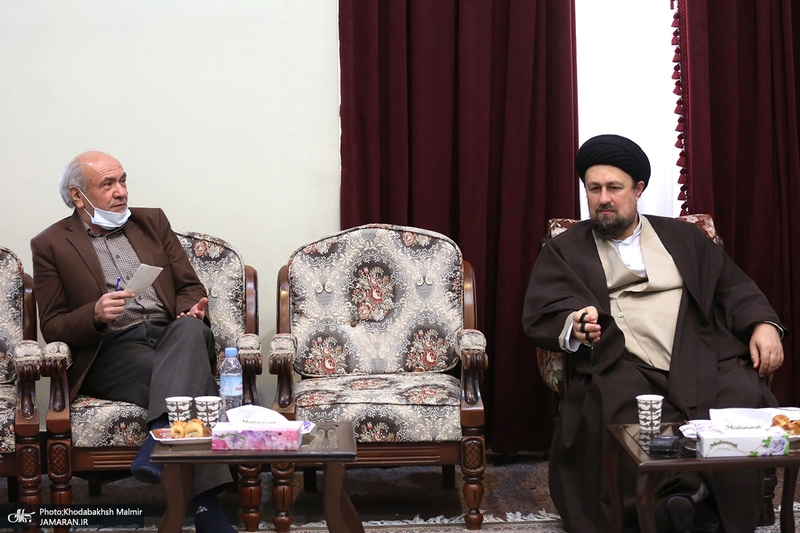 شورای مرکزی انجمن اسلامی مدرسین دانشگاه‌ها با سید حسن خمینی