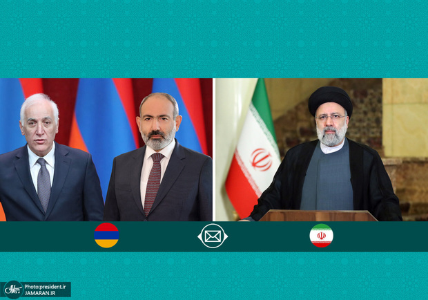 رئیسی: با بهره‌گیری از مرز تاریخی مشترک با ارمنستان آماده تعمیق مناسبات هستیم