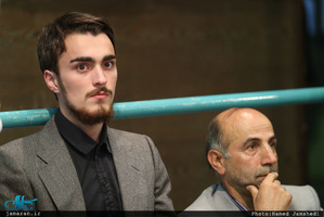 دیدار وزیر ورزش و جوانان و جمعی از ورزشکاران با سید حسن خمینی 