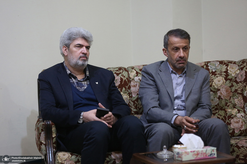 دیدار رییس دانشگاه آزاد اسلامی با سید حسن خمینی