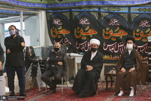 مراسم عزای روز عاشورا در بیت آیت الله العظمی فاضل لنکرانی(ره)