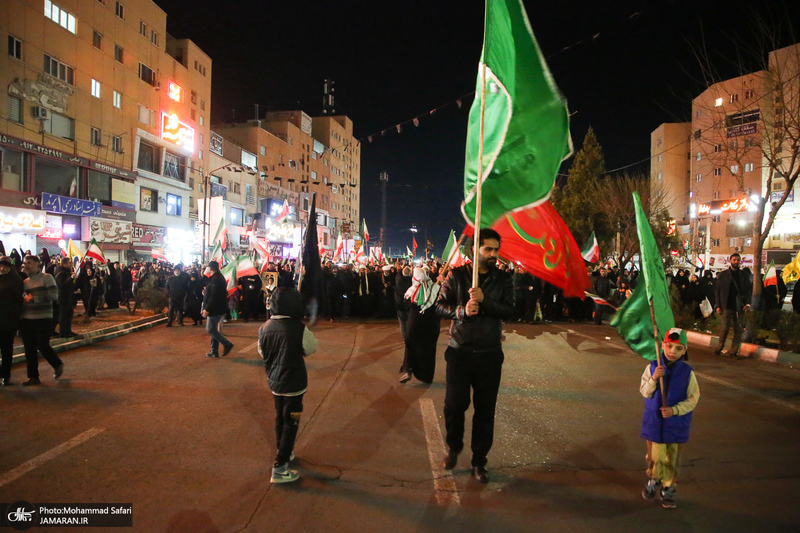 اجتماع حمایت از رزمندگان در مقابله با دشمن آمریکایی - صهیونی در پرند -2
