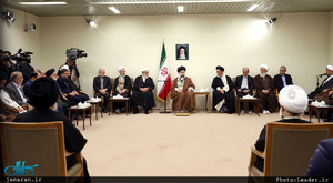 دیدار جمعی از مسئولان و فعالان فرهنگی از استانهای آذربایجان‌شرقی و قم