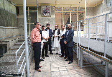 بازدید جمعی از شخصیت‌های علمی و فرهنگی افغانستان از جماران