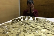 1300 سکه عتیقه از 2 مسافر مترو تهران کشف شد
