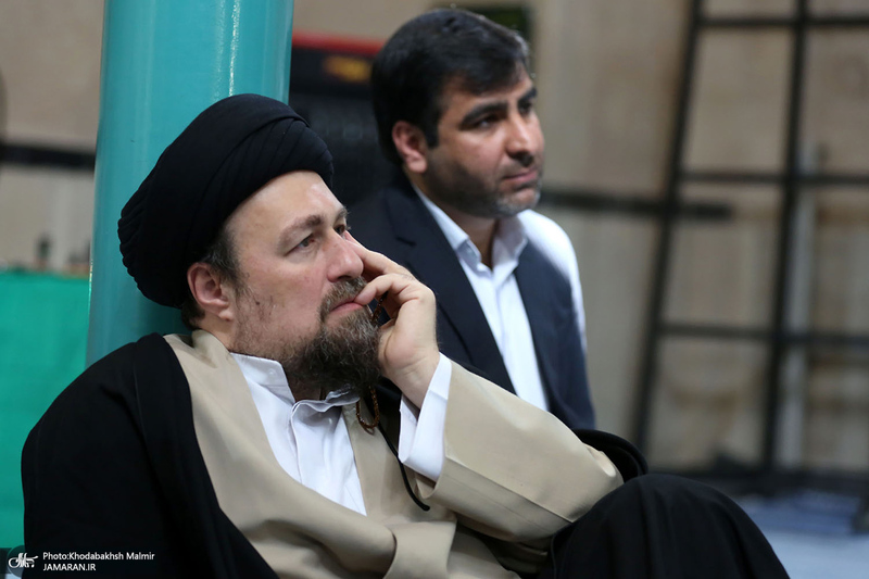 مراسم جشن میلاد امام حسین (ع) و روز پاسدار در حسینیه جماران‎‎