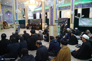 مراسم ترحیم مرحومه زهرا سادات روحانی