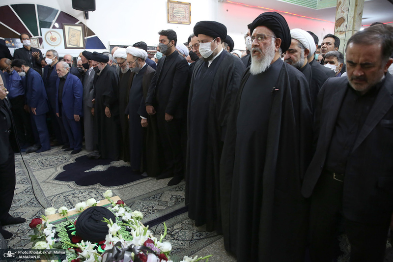 مراسم تشییع آیت الله سید مهدی موسوی بجنوردی (ره) در تهران