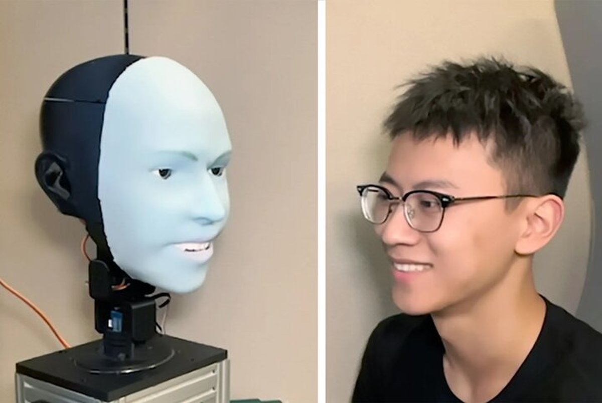 رباتی که لبخند انسان را پیش بینی می‌کند
