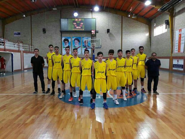 صعود تیم بسکتبال جوانان خوزستان به جمع هشت تیم برتر کشور