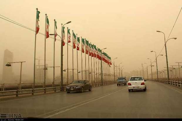 بهبهان بالاترین میزان غلظت گرد و غبار را در شامگاه شنبه در خوزستان داشت