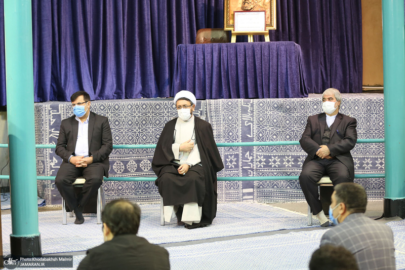 دیدار مدیران و کارکنان موسسه تنظیم و نشر آثار امام خمینی(س) با سرپرست جدید این موسسه
