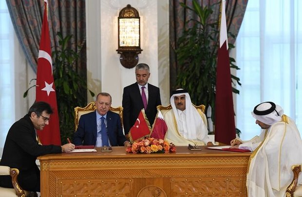 اردوغان: امنیت ترکیه و قطر را از هم جدا نمی‌دانیم