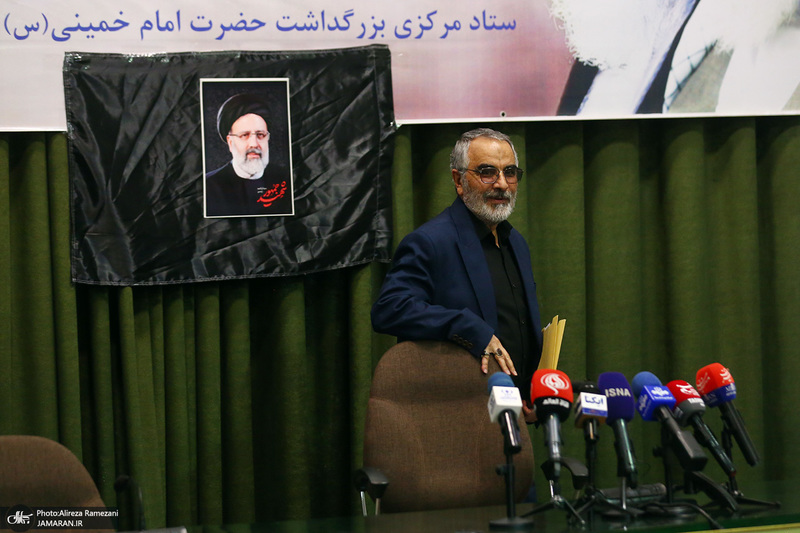 نشست خبری محمدعلی انصاری دبیر ستاد مرکزی بزرگداشت امام خمینی (س)