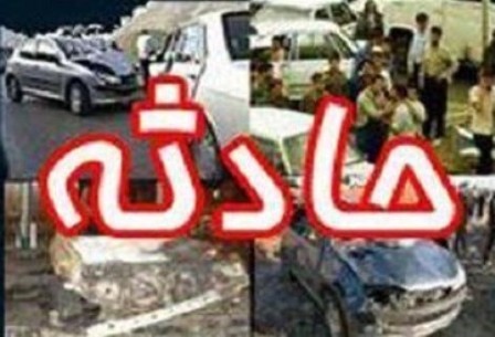 سانحه جاده‌ای در محور تبریز-آذرشهر 2 کشته برجای گذاشت